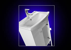 Masca+lavoar Canaria clasic alb - pret 275 ron